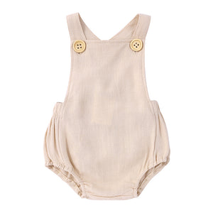 Button Romper, US