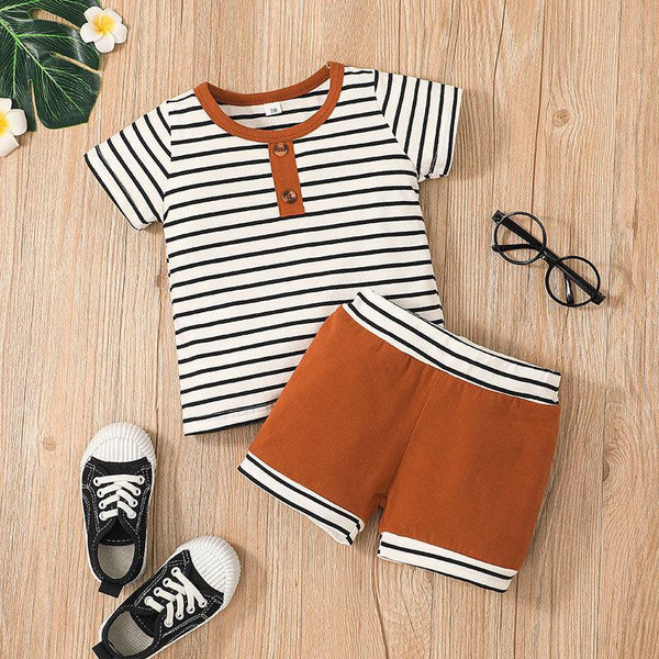 Stripes, 2 Piece outfit.  BB